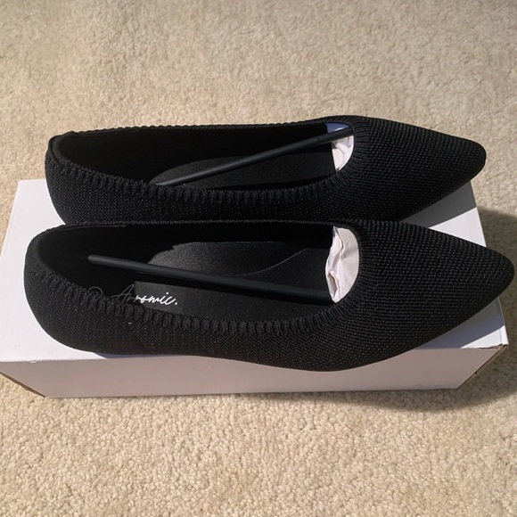 Aerobic Black Flats - Size 8 (NWB) - Picture 2 of 5